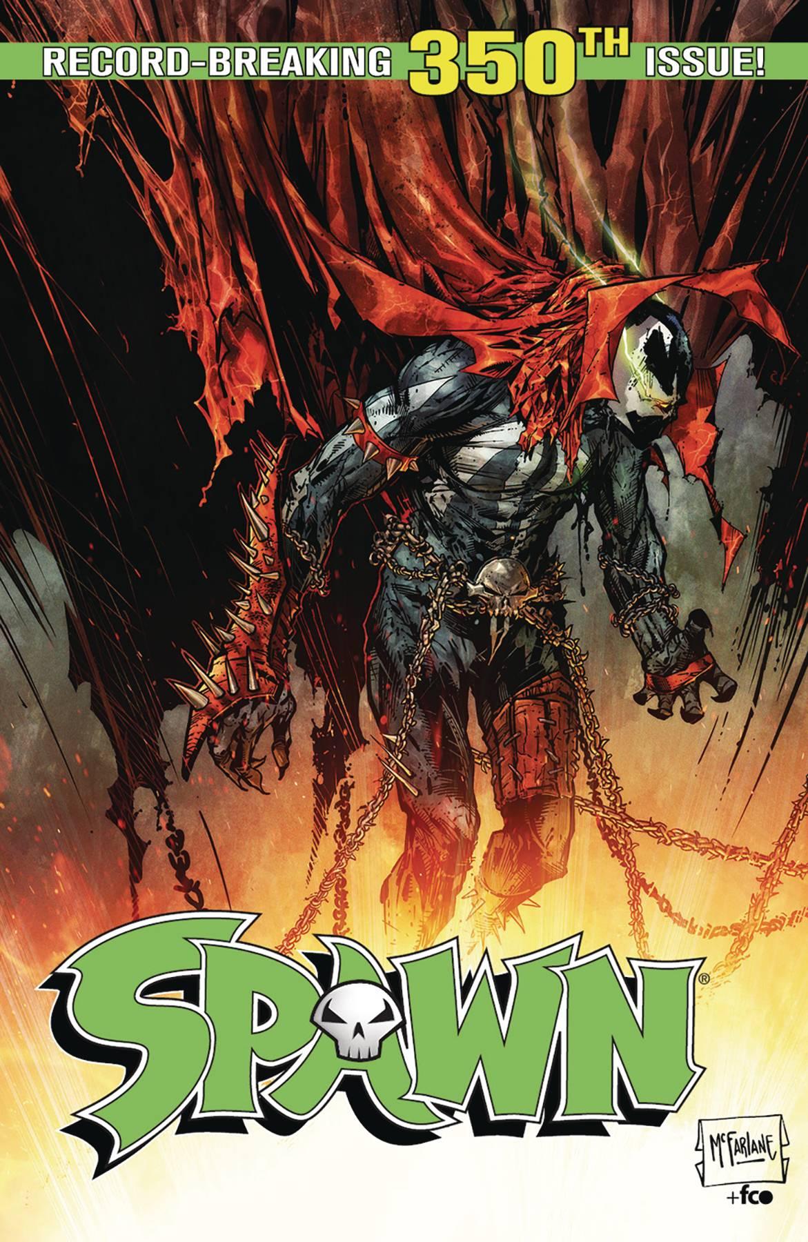 SPAWN #350 CVR B TODD MCFARLANE VAR