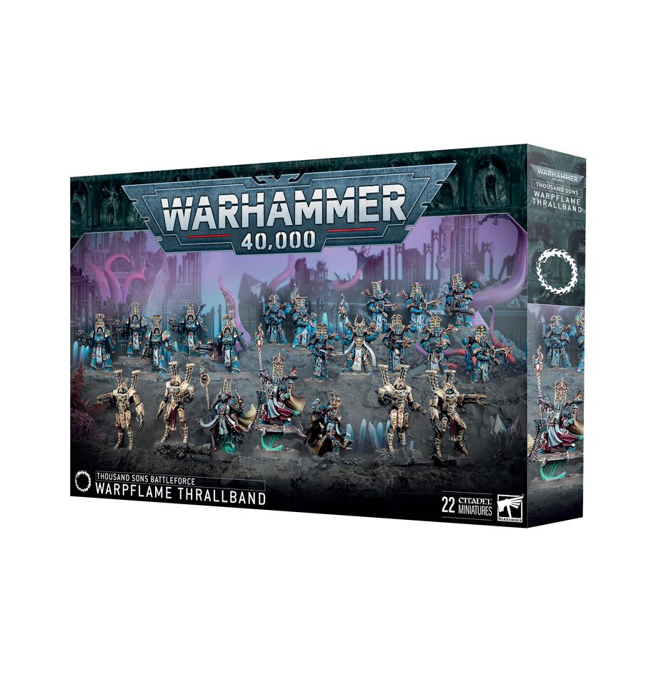 Pre-Order Thousand Sons Battleforce: Warpflame Thrallband