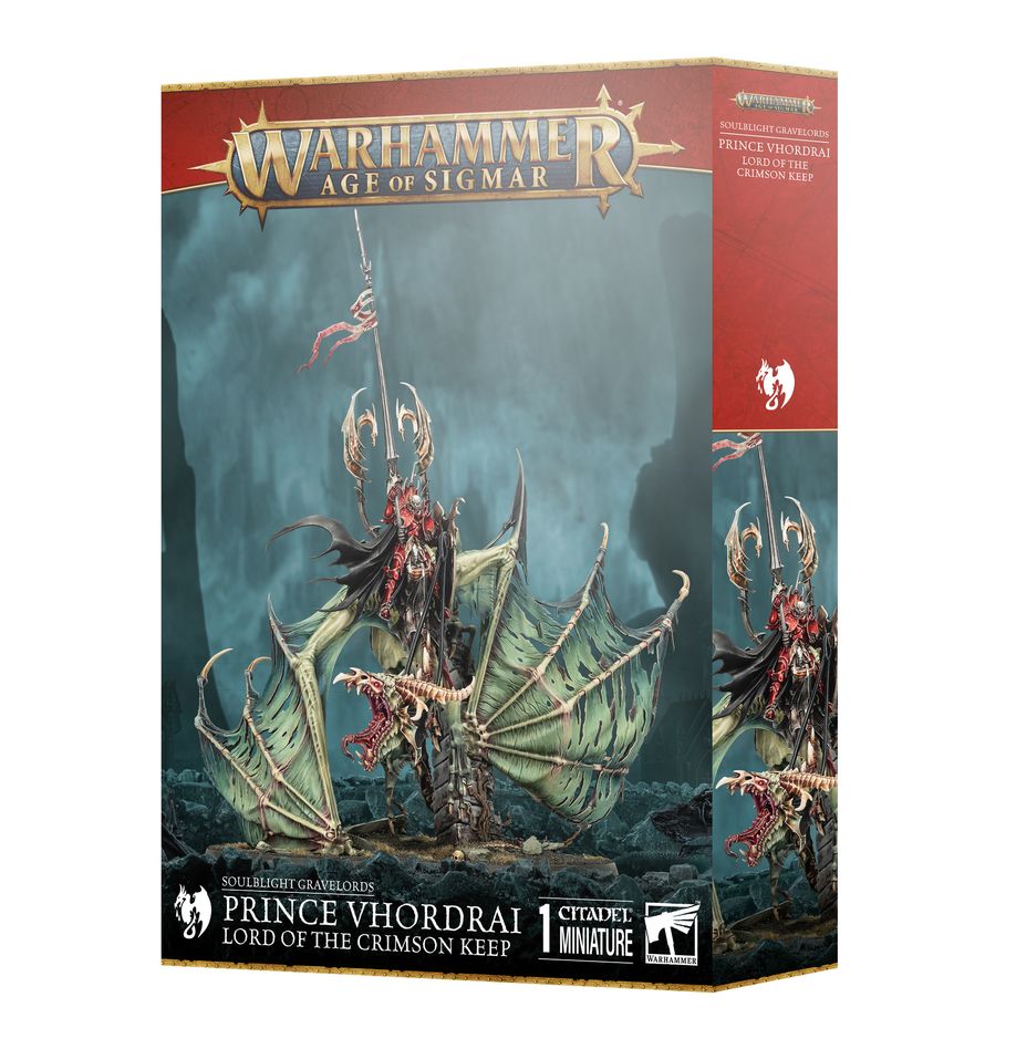 Warhammer AoS Prince Vhordrai, Lord of the Crimson Keep