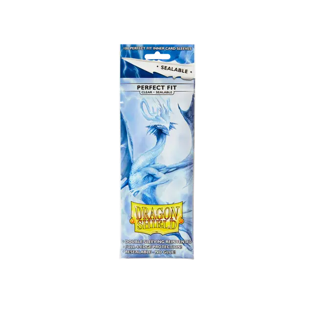 Dragon Shield - Clear - Sealable Perfect Fit Sleeves