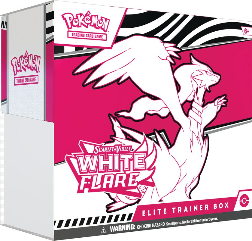 Pre-Order Pokemon 10.5 White Flare Elite Trainer Box