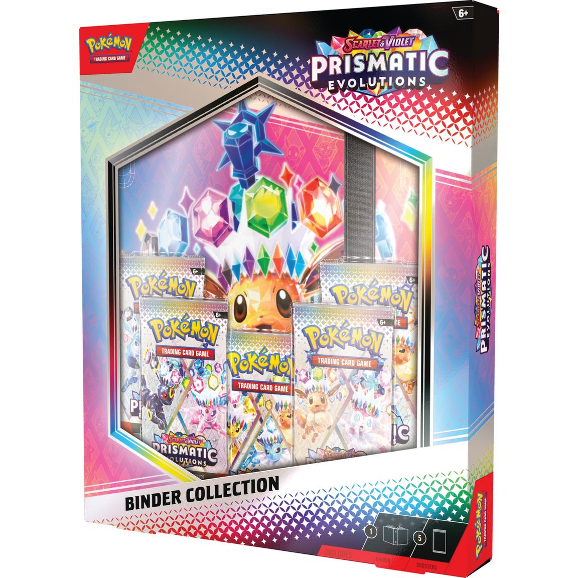 Pre-Order Pokemon Scarlet and Violet 8.5 Prismatic Evolutions Binder Collection