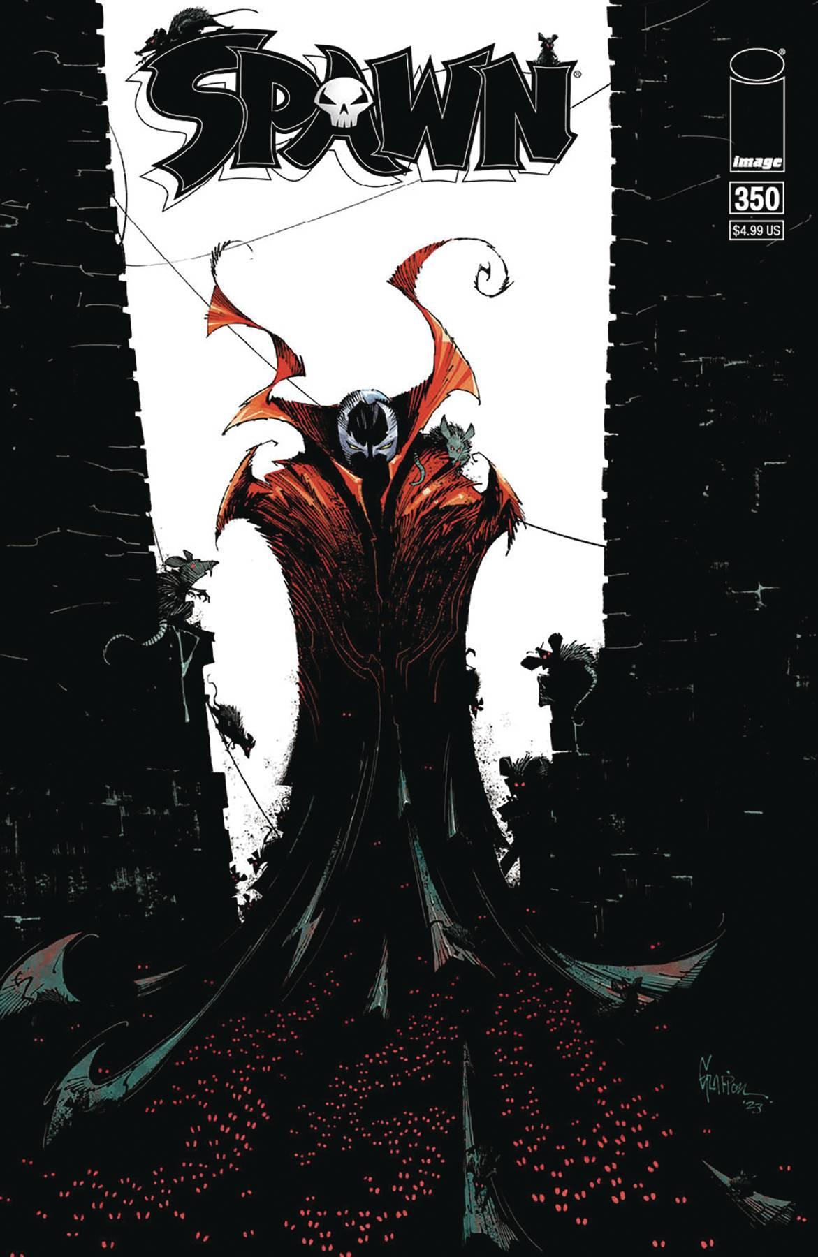 SPAWN #350  CVR E JONATHAN GLAPION VAR