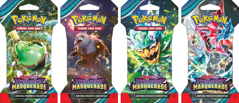 Pokemon Scarlet & Violet #6 Twilight Masquerade SLVD Booster