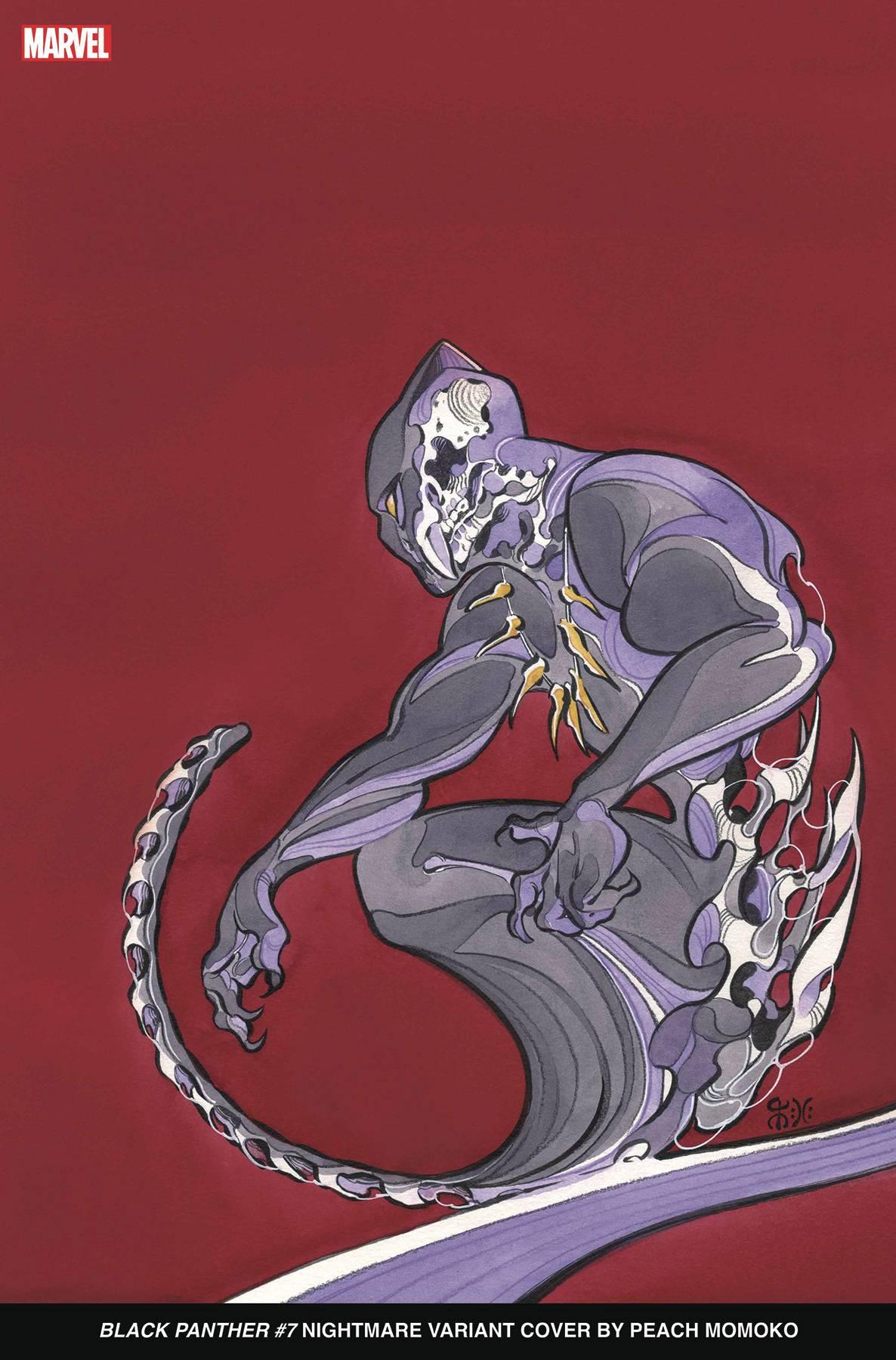 BLACK PANTHER #7 PEACH MOMOKO NIGHTMARE VAR
