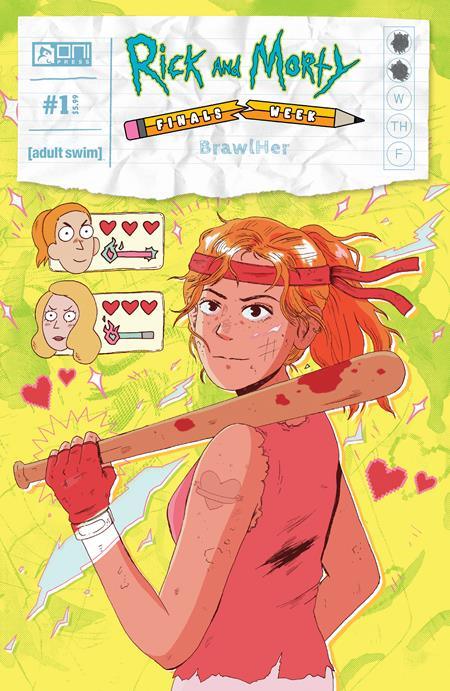 RICK AND MORTY PRESENTS FINALS WEEK BRAWLHER #1 (OF 5) CVR A BECK KUBRICK