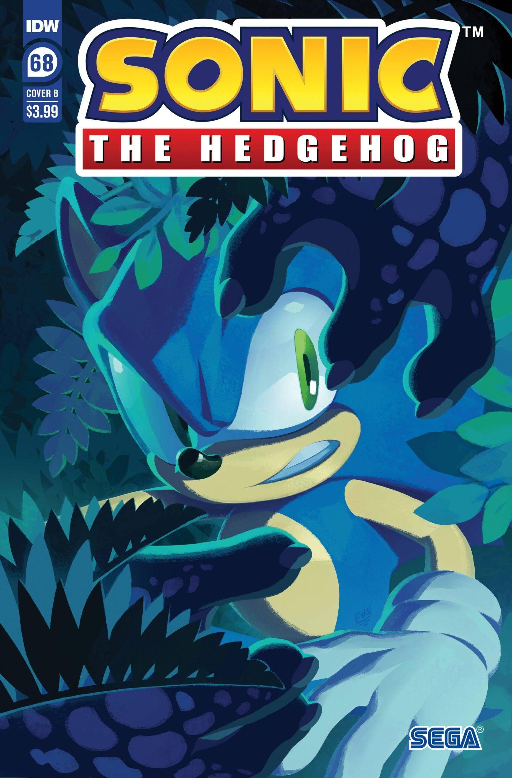 SONIC THE HEDGEHOG #68 CVR B