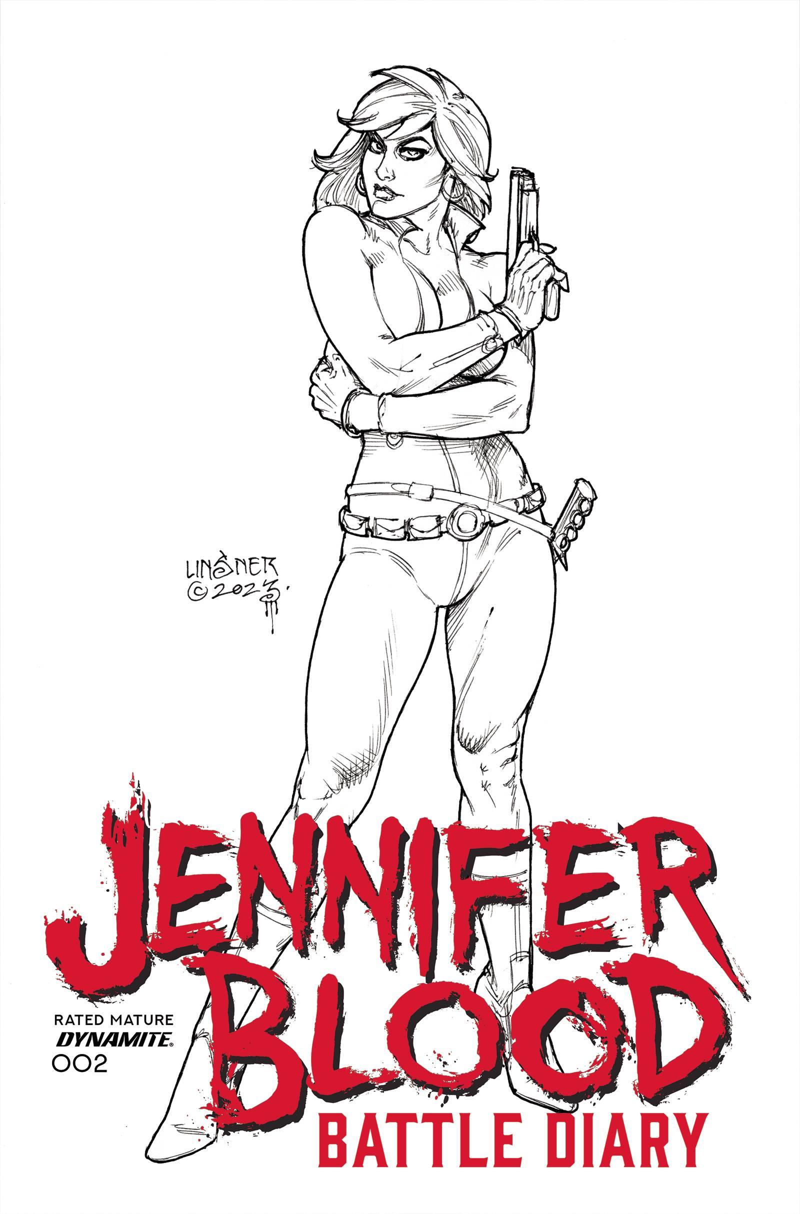 JENNIFER BLOOD BATTLE DIARY #2 CVR D 1:10