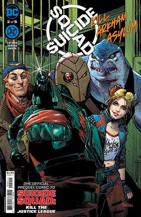 SUICIDE SQUAD KILL ARKHAM ASYLUM #2 (OF 5) CVR A DAN PANOSIAN